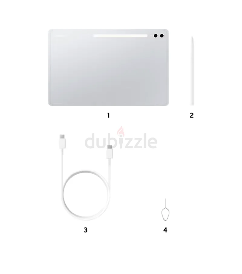Galaxy Tab S10 Ultra Platinum Silver 12GB RAM 512GB 5G - Middle East Version63179858052225113
