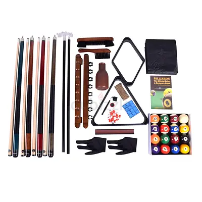 Complete Billiards Pool Table Set - Perfect for Game Nights!