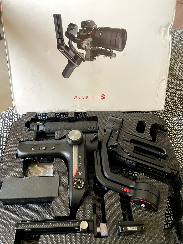 Smooth Your Shots with the Weebill Gimbal - Like New!63172676955907113