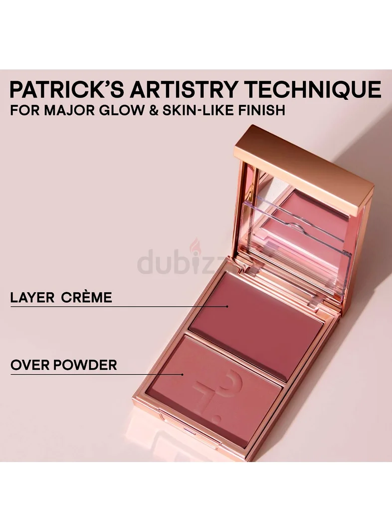 PATRICK TA
Major Headlines Double-Take Crème  Powder Blush Duo - She’s Flushed63241667968258113