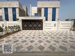 Villa for sale at Ajman Al Helio 2  area , 5 Master Room , Majlis, Hall, Maid Room , Kitchen , Freeh