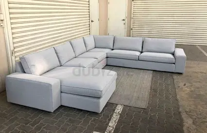 Selling ikea kivik U shape sofa Light Grey