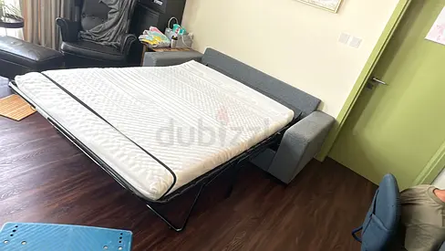 Selling Excellent condition ikea vimle dark grey pull out sofa bed
