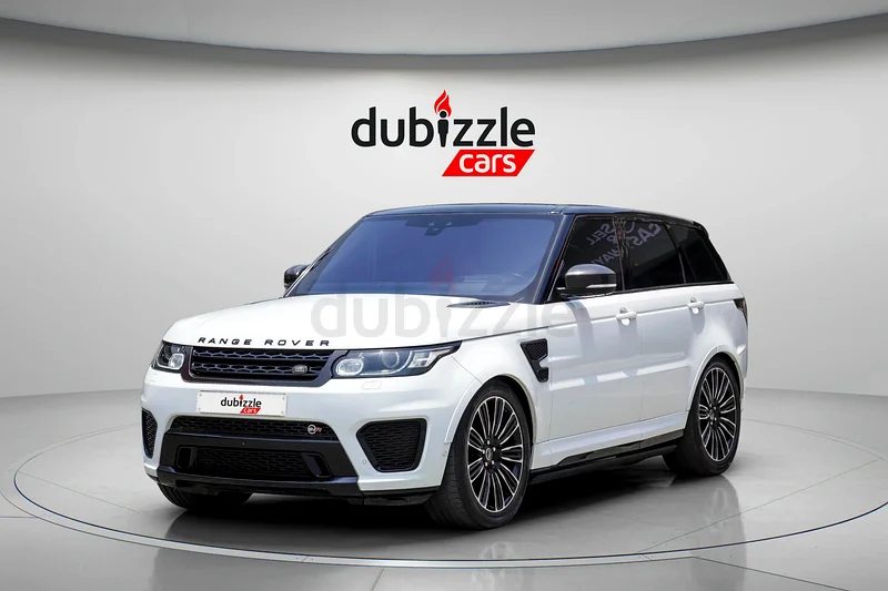 AED 2779/month | 2017 Land Rover Range Rover Sport SVR | GCC Specs | Ref#34143563158800275587112