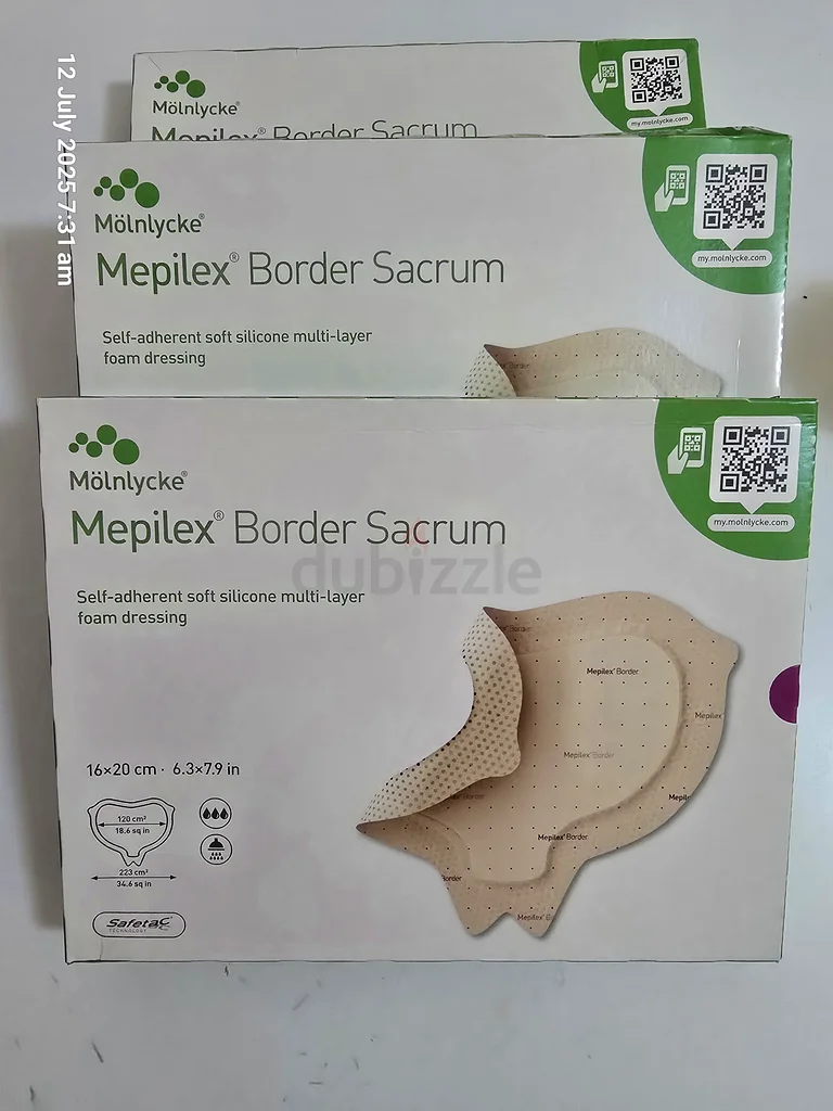 Mölnlycke Mepilex Border Sacrum - Premium Foam Dressings632267844469791125
