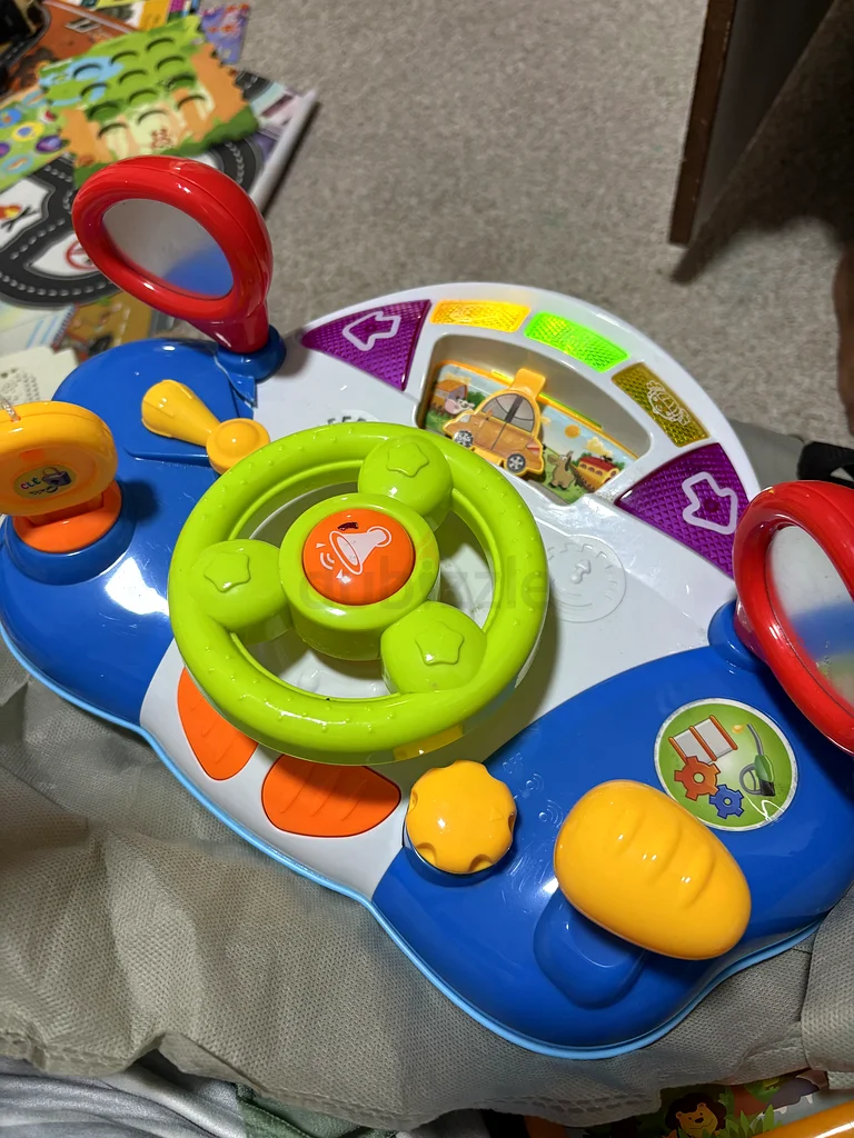 Interactive Baby Driving Toy - Perfect for Playtime!العاب اطفال63207397188098112