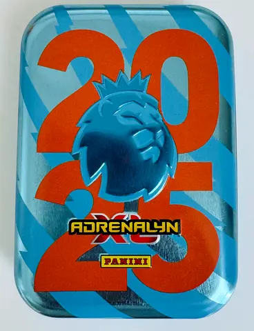 2025 Adrenalyn Panini Trading Card Tin - A Must-Have for Collectors!