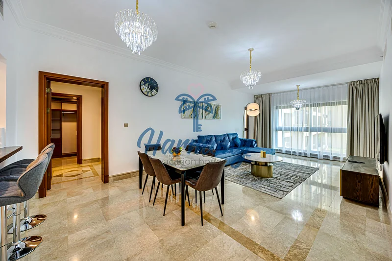 Sea view 2BR+Maids | 5* Fairmont Beach, 6 Pools, Gym63832312944257112