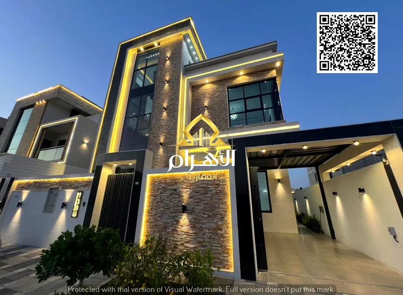 فيلا من طابقين مع سقف، تصميم حديث، تشطيب فردي، وتمويل بنكي 100٪ للدفع632497475280671126
