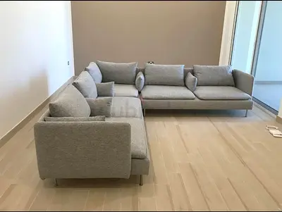 Ikea Soderhamn Corner light Grey Sofa