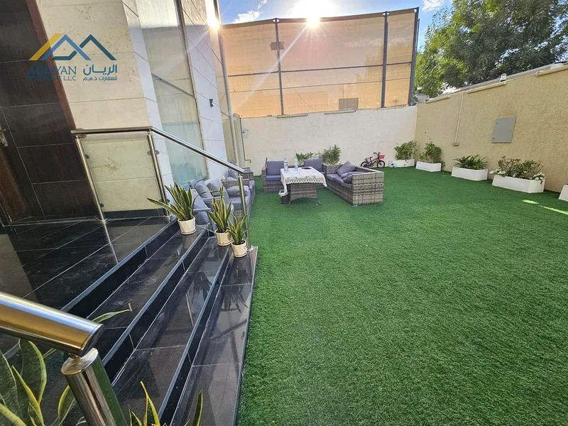 Central air conditioning __ Excellent location __ Opposite the mosque __ Near the mall __ Villa for sale in Mowaihat Ajman Freehold for all nationalit63870241227267112