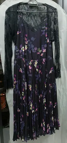 Evening dress from DEBENHAMS. size 14 (M-L) Still like.