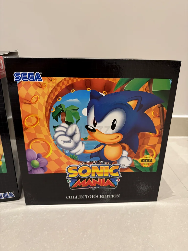 نسخة المجموعة من Sonic Mania لنظام Nintendo Switch (بدون رمز اللعبة)63228310824065112