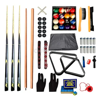 Complete Billiards Pool Table Accessory Set - Perfect for Game Night!