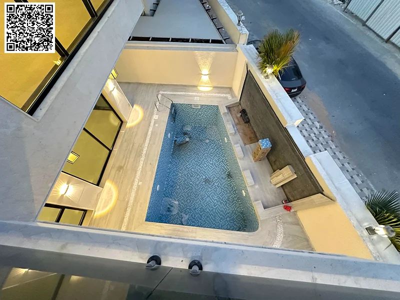 For sale, a corner villa with a swimming pool, including electricity, water and air conditioning, freehold for all nationalities63251872025729114