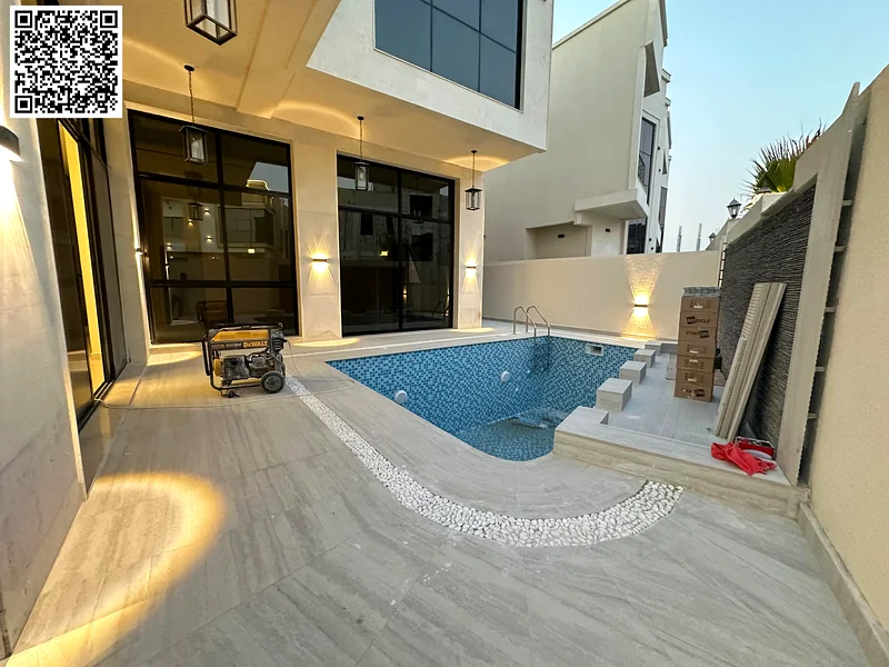For sale, a corner villa with a swimming pool, including electricity, water and air conditioning, freehold for all nationalities63251872025729111