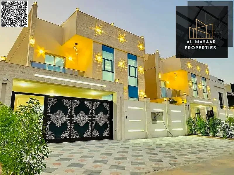 For sale, a villa near Sheikh Mohammed bin Zayed Road - including electricity, water and air conditioning, with the possibility of easy bank financing63252424001667112