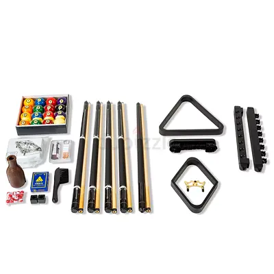 Complete Billiards Pool Table Set - Perfect for Game Night!