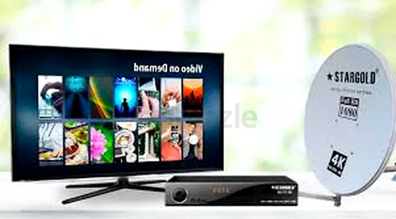Stargold 4K Satellite TV System with LED TV - Enjoy Crisp Entertainment!63261260817281117