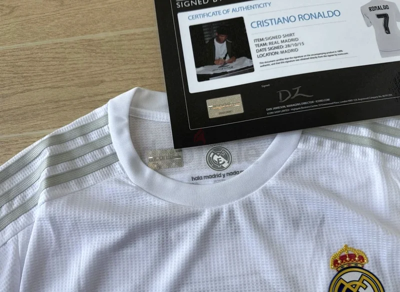 Cristiano Ronald Icons Signed Real Madrid Jersey (Icons COA)63208861180417114