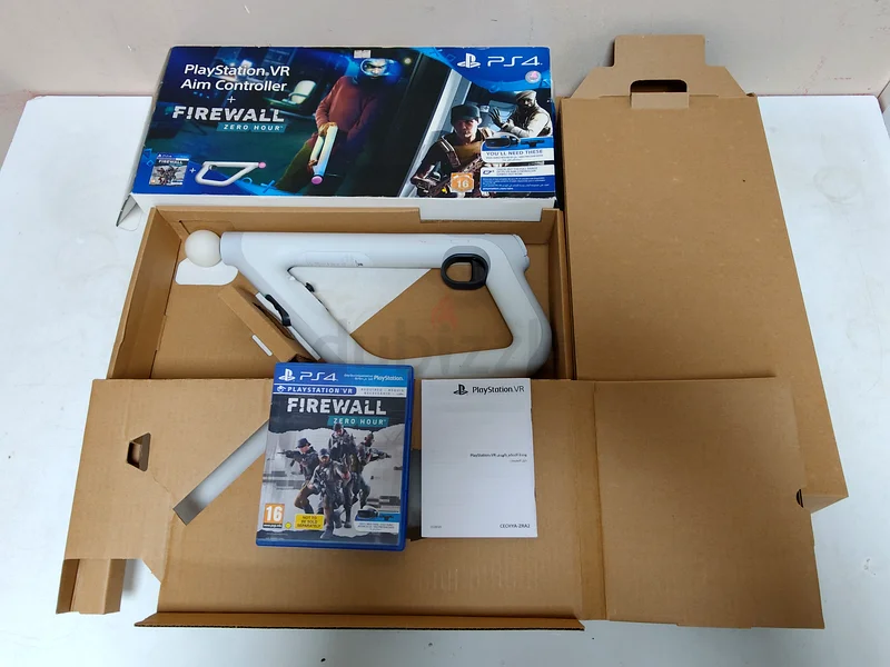 Playstation VR headset with aim controller63229305825794112