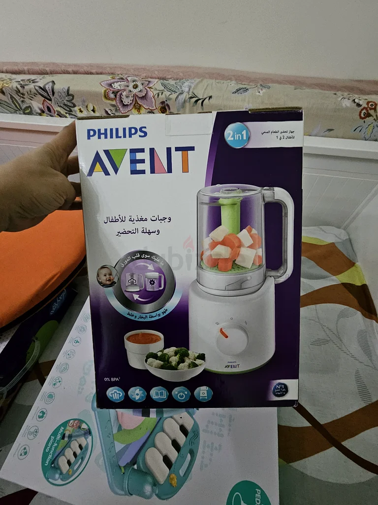 فيليبس أفنت جهاز طهي بالبخار وخلاط اثنان في واحد63205365014786111