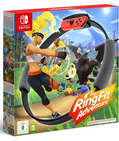 Ring Fit Adventure Nintendo Switch (with 2 leg straps)