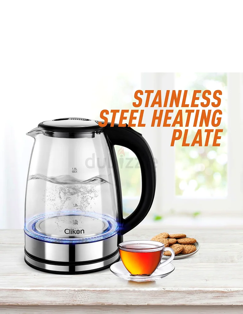 Stylish Clikon Electric Kettle with Stainless Steel Heating Plate632534812062751128