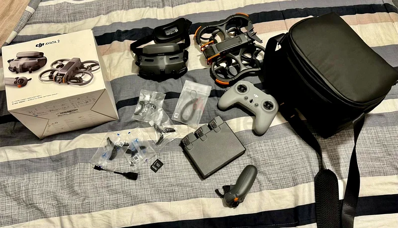 DJI avata 2 Drone Bundle with full Accessories -Sold632351119669781112