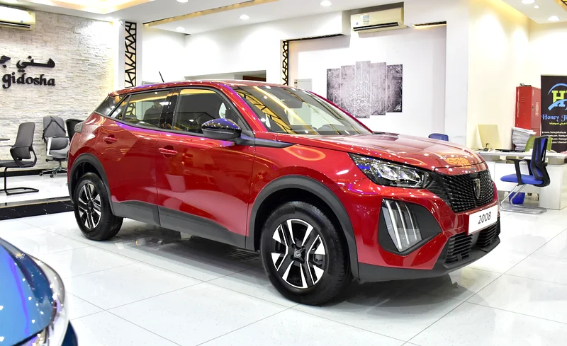 AED 1,049 EMI for 5 years | Peugeot 2008 (2025 Model) in Red Color, GCC Specs63221301519363112