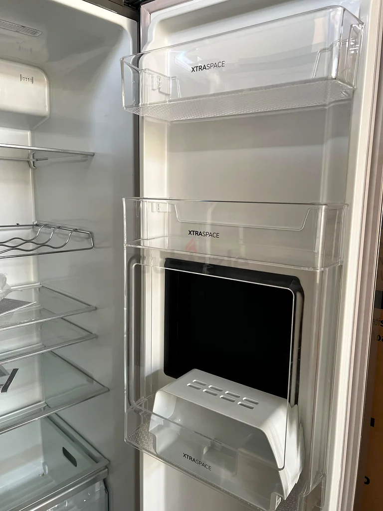 New Gorenje Fridge 606 Liter Side By Side Fridge With Ice Maker NRS9181VXBUK Without Box63166183219714112