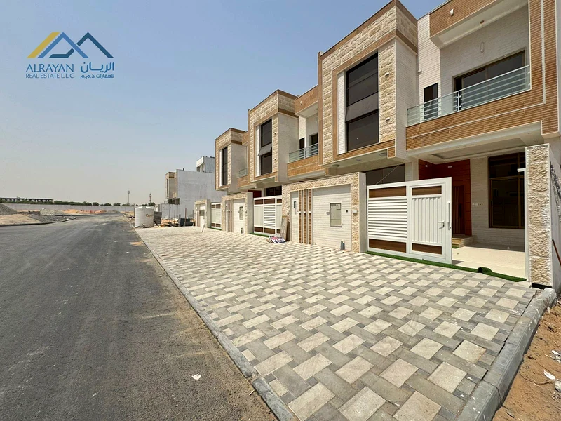 Luxurious villa with a modern design and spacious areas, in the heart of Ajman, close to all services, including registration and ownership fees63891799531523112
