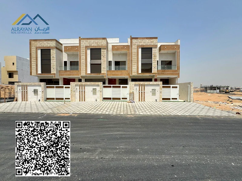 Luxurious villa with a modern design and spacious areas, in the heart of Ajman, close to all services, including registration and ownership fees63891799531523110