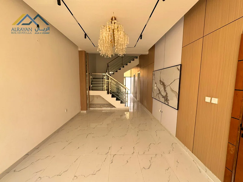 Luxurious villa with a modern design and spacious areas, in the heart of Ajman, close to all services, including registration and ownership fees63891799531523113