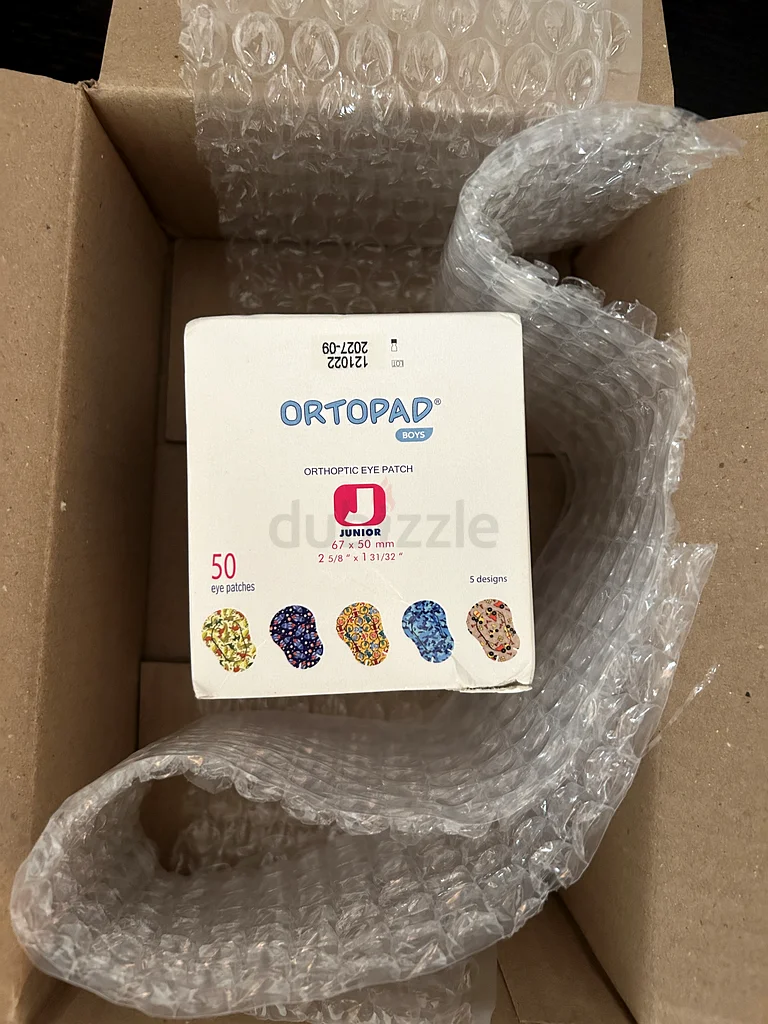 لفات لاصقة للعين من ORTOPAD عالية الجودة، 50/علبة (مقاس جونيور، من 0 إلى سنتين)632267846515221127