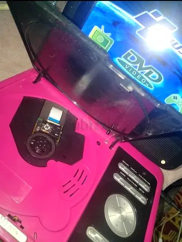 Portable DVD Player - Pink  Powerful!