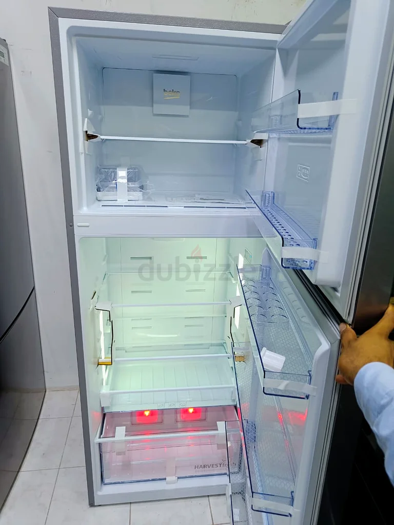 ثلاجة جديدة من طراز بيوكو أحدث موديل، ثلاجة مجمدة نيو فروست بتقنية التبريد المزدوج، سعة 550 لتر صافية63264582137346113