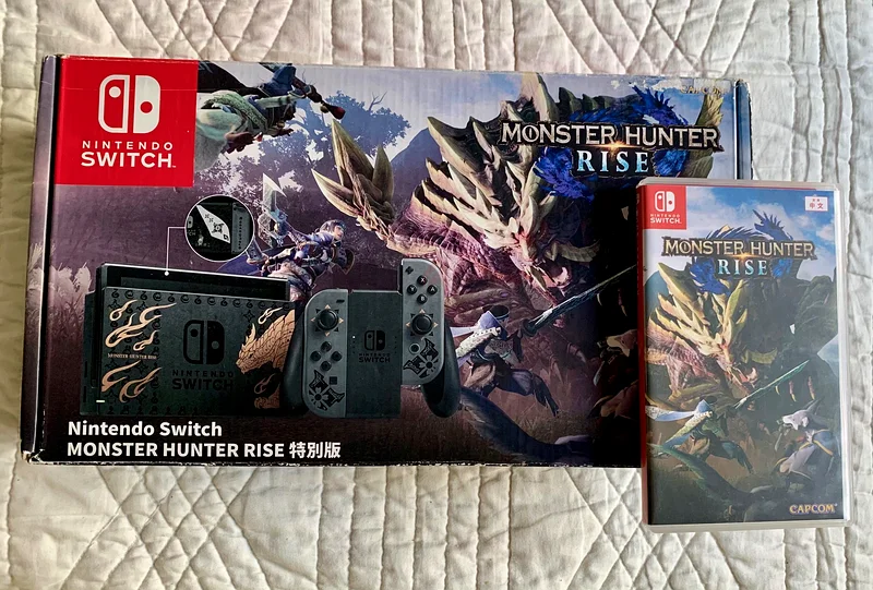 إصدار محدود من لعبة Monster Hunter Rise + لعبة Monster Hunter (جديد تمامًا!)63173869327873113