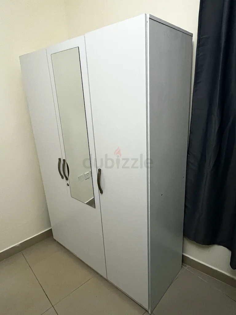Kulltorp Plus 3-Door Wardrobe With Mirror 52 x 182 x 120 cm63217821849089111