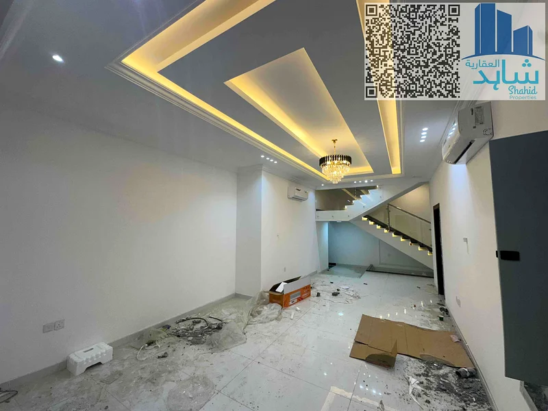Brand New 5BR Villa in Al Yasmeen | Majlis + Hall + Maid Room | AED 105K63150485334659112
