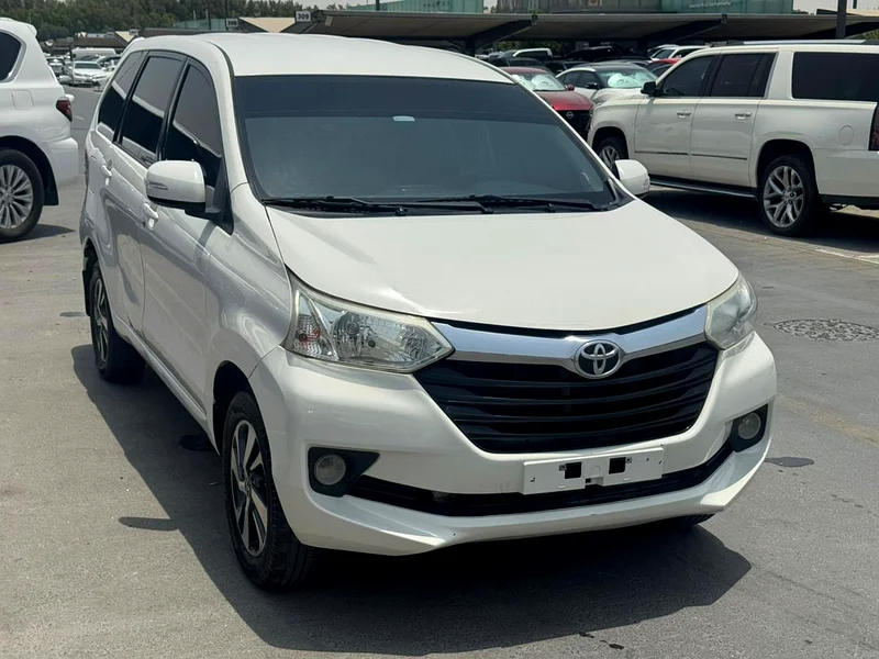 Toyota Avanza 2019 white color GCC calen car63147686997761111