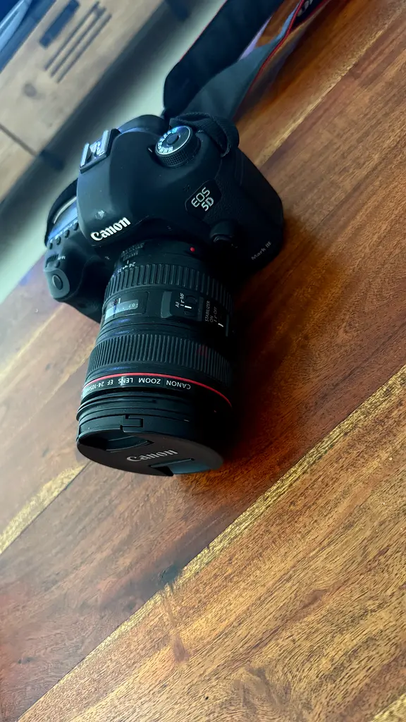 Canon EOS 5D Mark III DSLR Camera with EF 24-105mm f/4 L