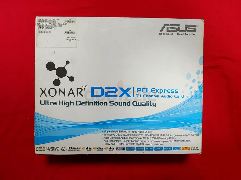 بطاقة صوت Asus Xonar D2X63166653062403111
