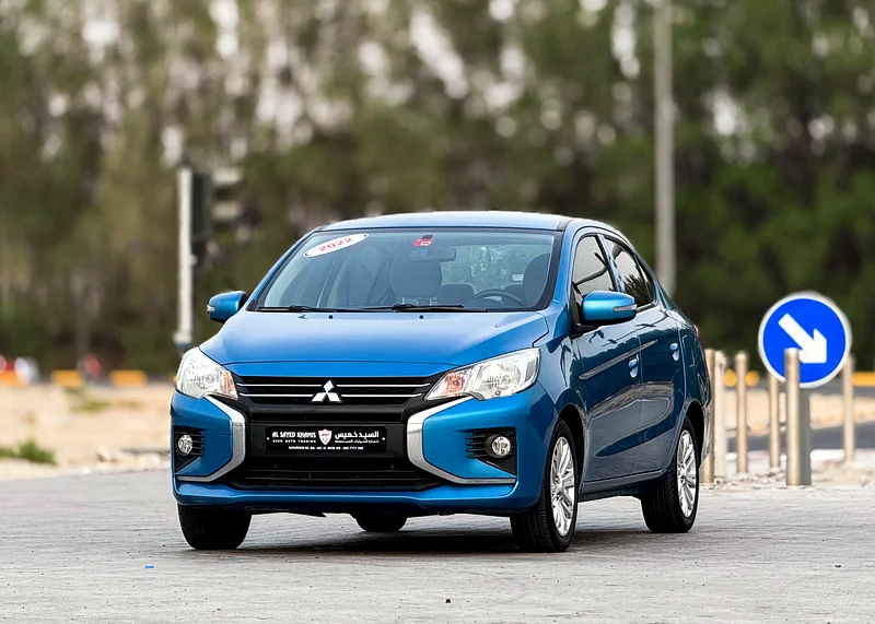 Mitsubishi Attrage 2022 1.2L GCC, accident-free, in excellent condition 376 p.m63152750712322112