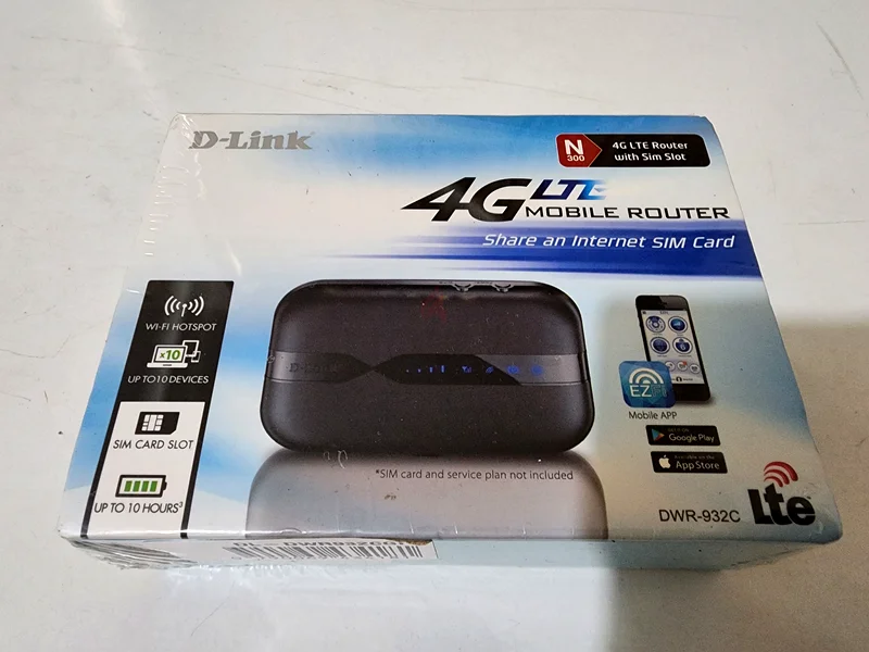 New D-Link mobile router share an internet sim card 4g632560707640351124