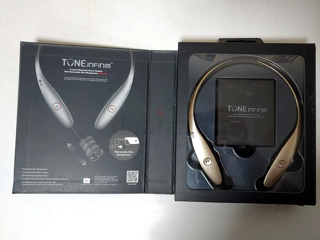 LG Tone infinim premium Bluetooth headset