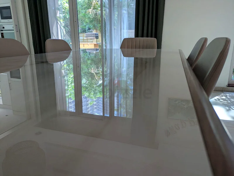 Ebarza brand dining table with 8 chairs63179388997251111