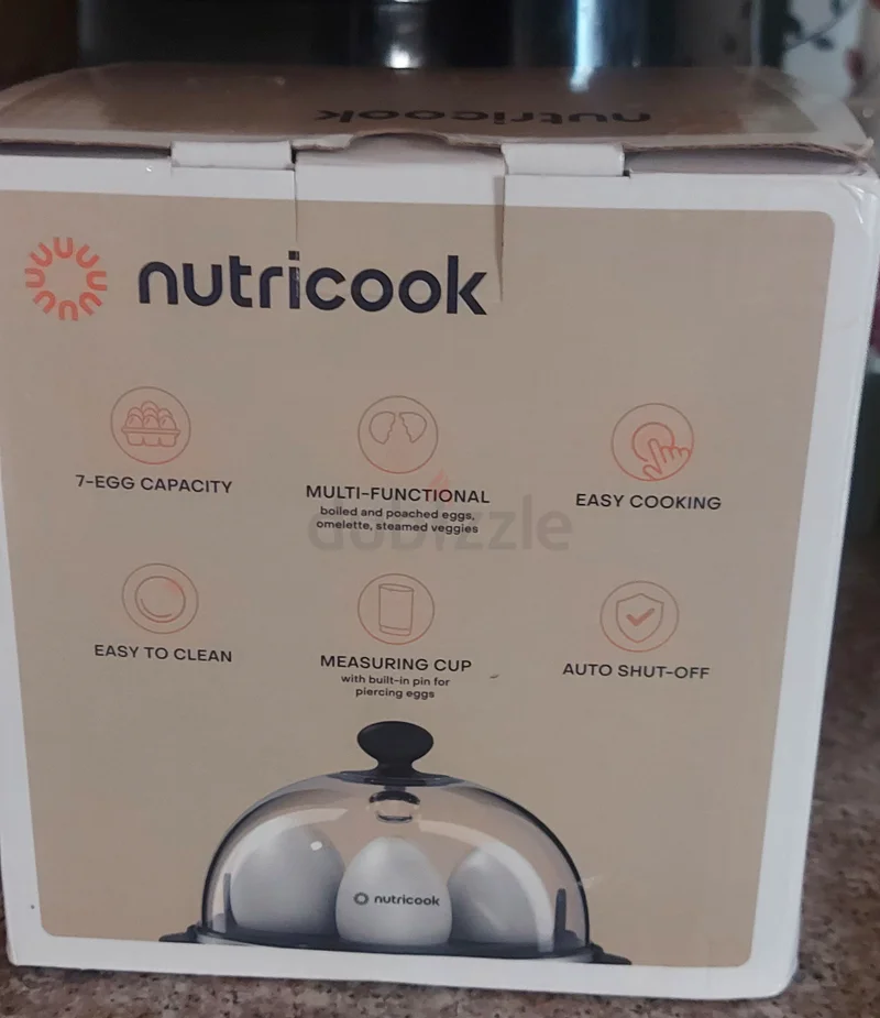 Nutricook Rapid Egg Cooker - Perfect for Fluffy Eggs!63198629822849111