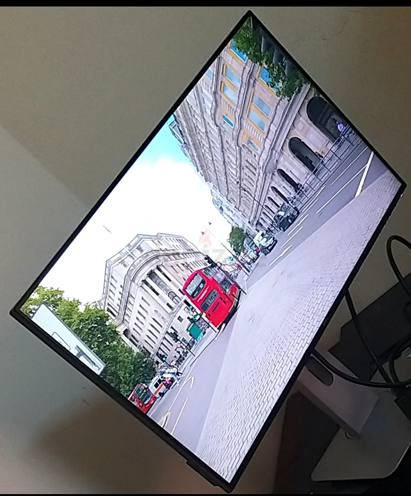 شاشة ديل 27 بوصة من فئة 2K ألترا شارب فائقة النحافة بدقة QHD، لوحة LED مع منفذ نوع C، الموديل رقم U2719DC63166656348546111