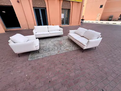In Excellent condition Marina home feather filled sofa set